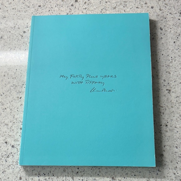 Tiffany New York Store Exclusive Blue Book 'My Forty Plus Years with Tiffany'